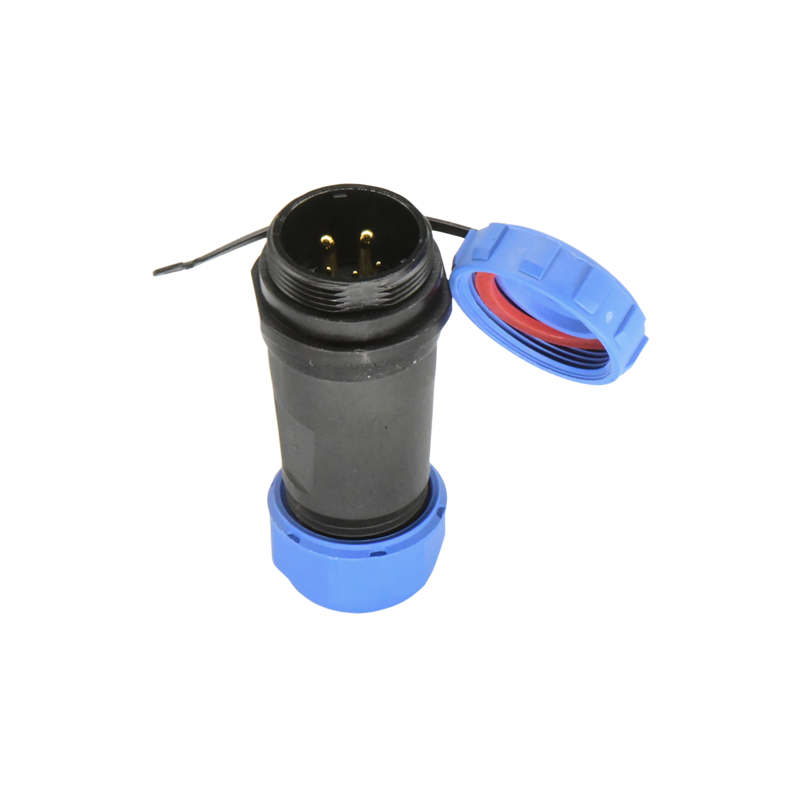 DP21系列 航空插头 5B芯电缆对接公插座 电缆直径7-12mm