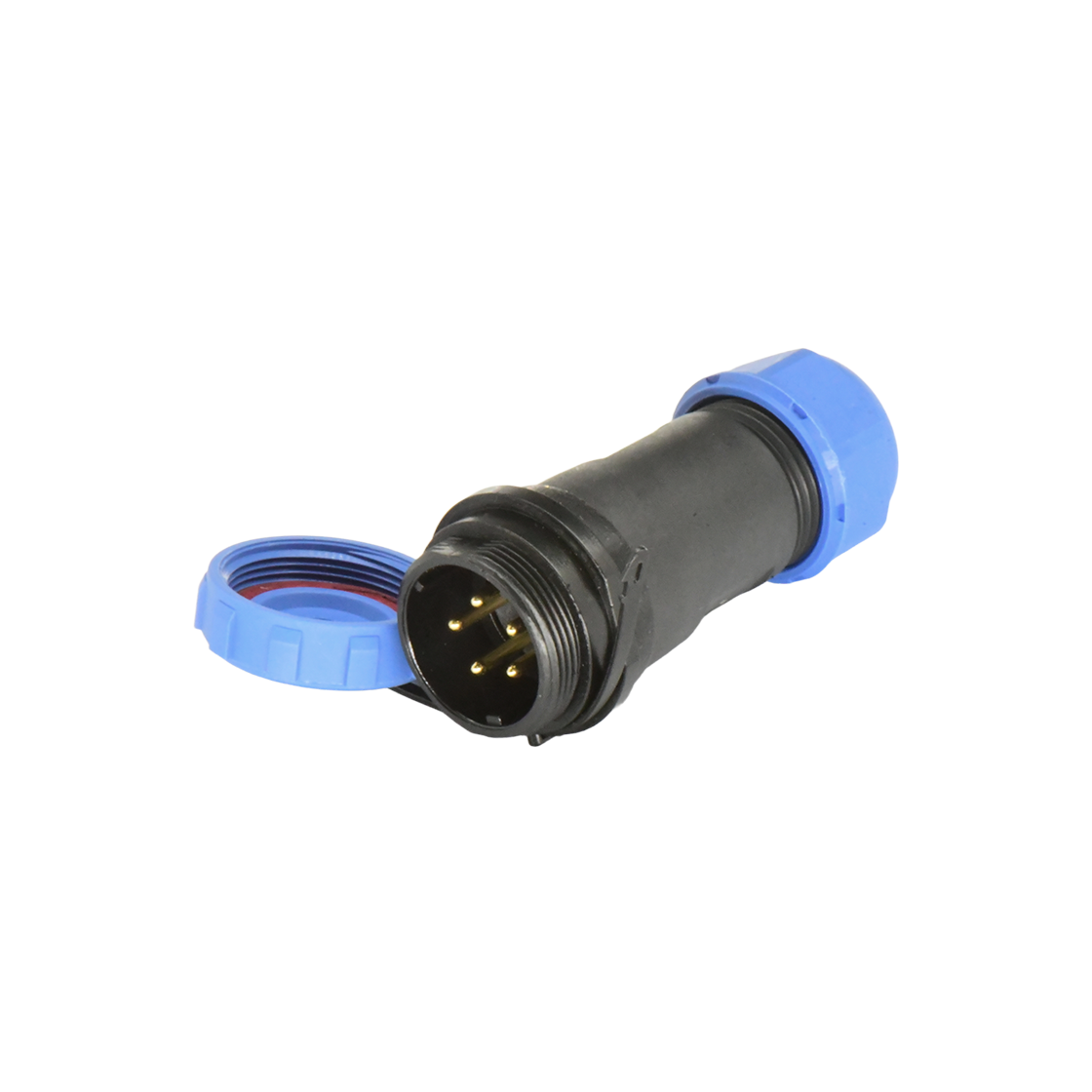 DP21系列 航空插头 5C芯电缆对接公插座 电缆直径7-12mm