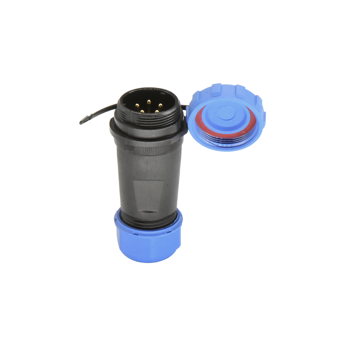 DP21系列 航空插头 5C芯电缆对接公插座 电缆直径7-12mm