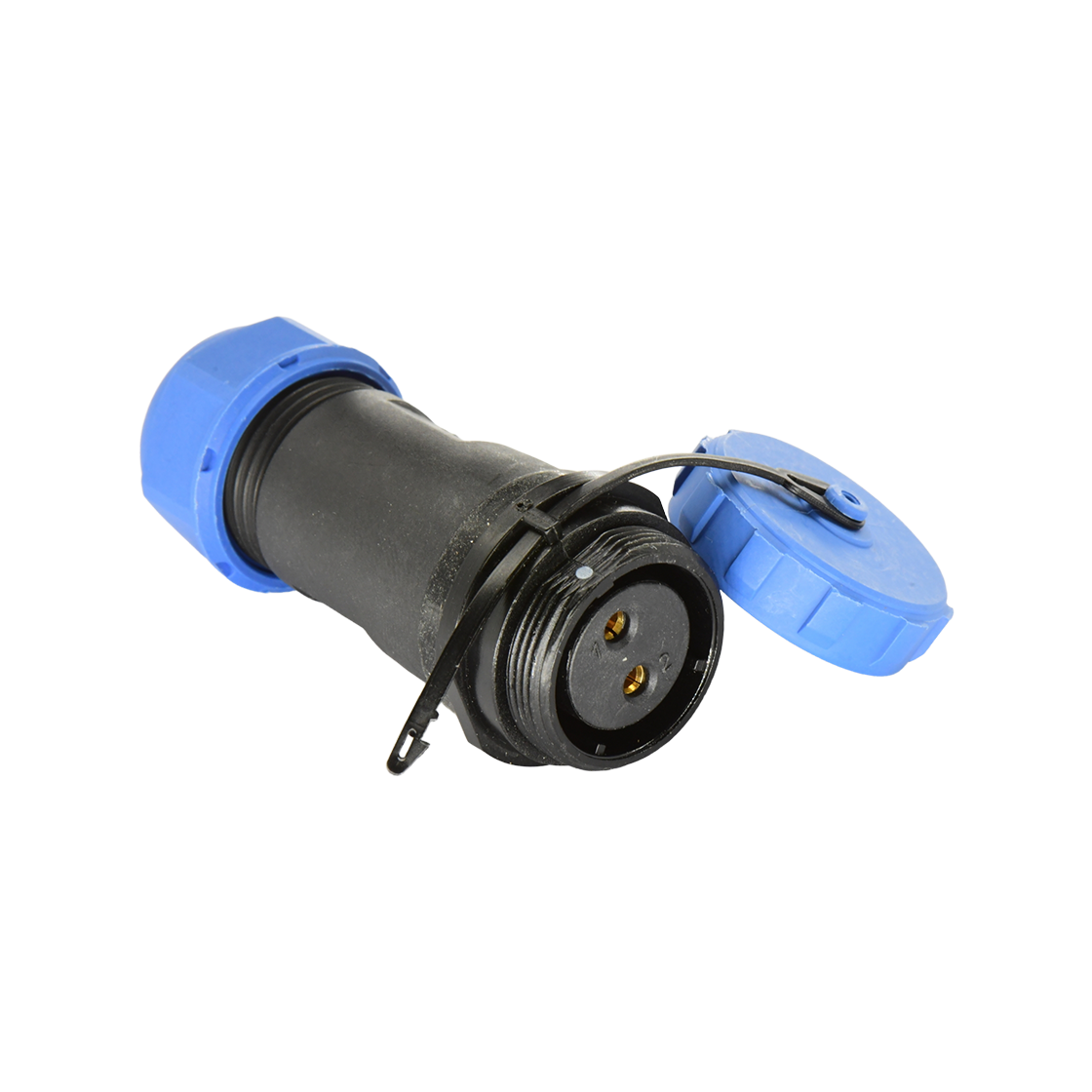 DP21系列 航空插头 2芯电缆对接母插座 电缆直径7-12mm