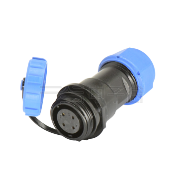 DP21系列 航空插头 4芯电缆对接母插座 电缆直径7-12mm