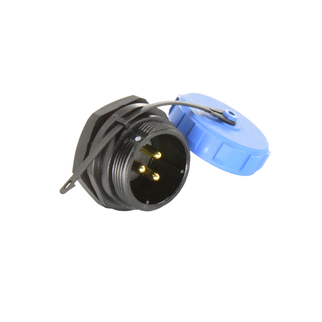 DP21系列 航空插头 3芯后螺母公插座