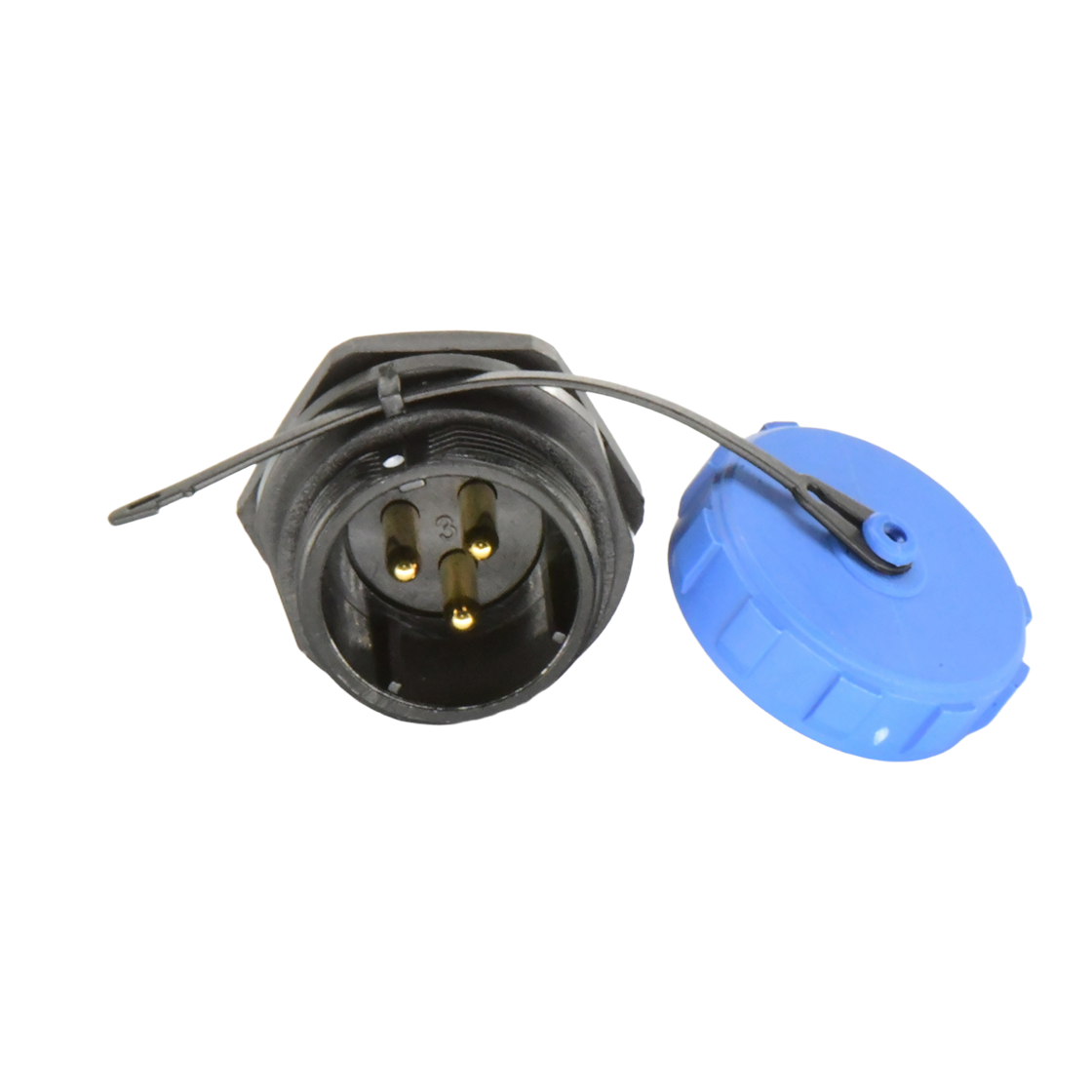 DP21系列 航空插头 3芯后螺母公插座