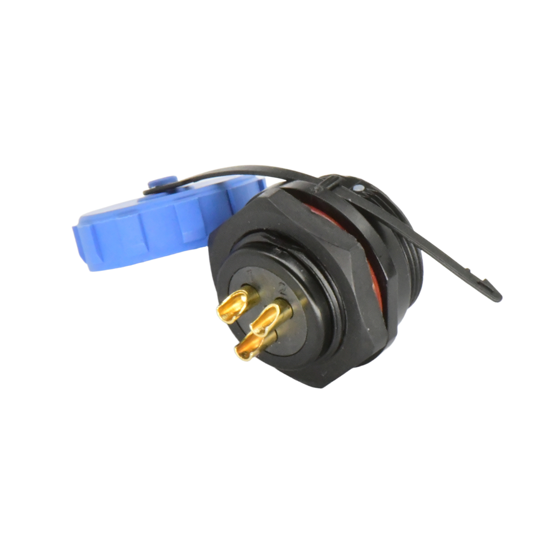 DP21系列 航空插头 3芯后螺母公插座