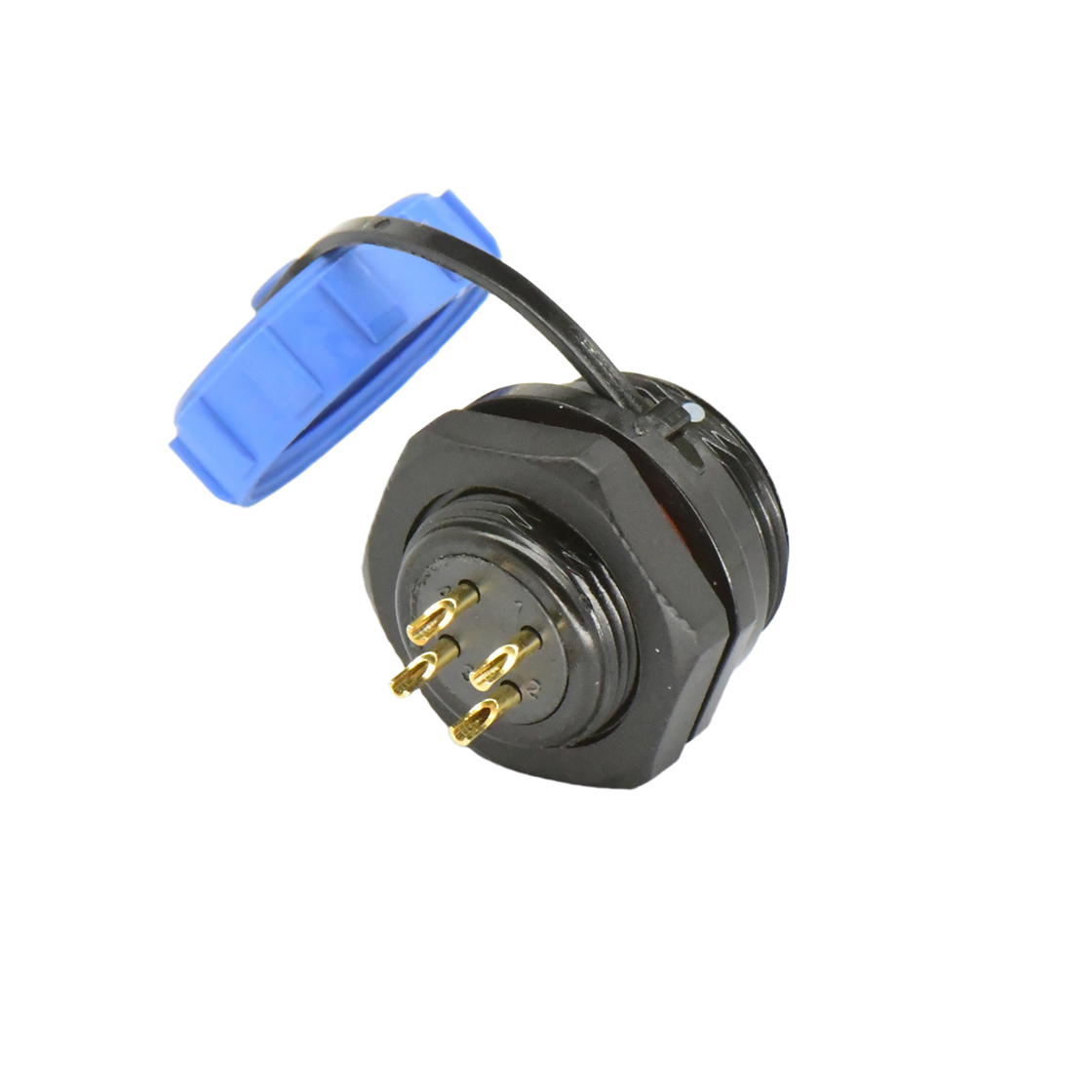 DP21系列 航空插头 4芯后螺母公插座