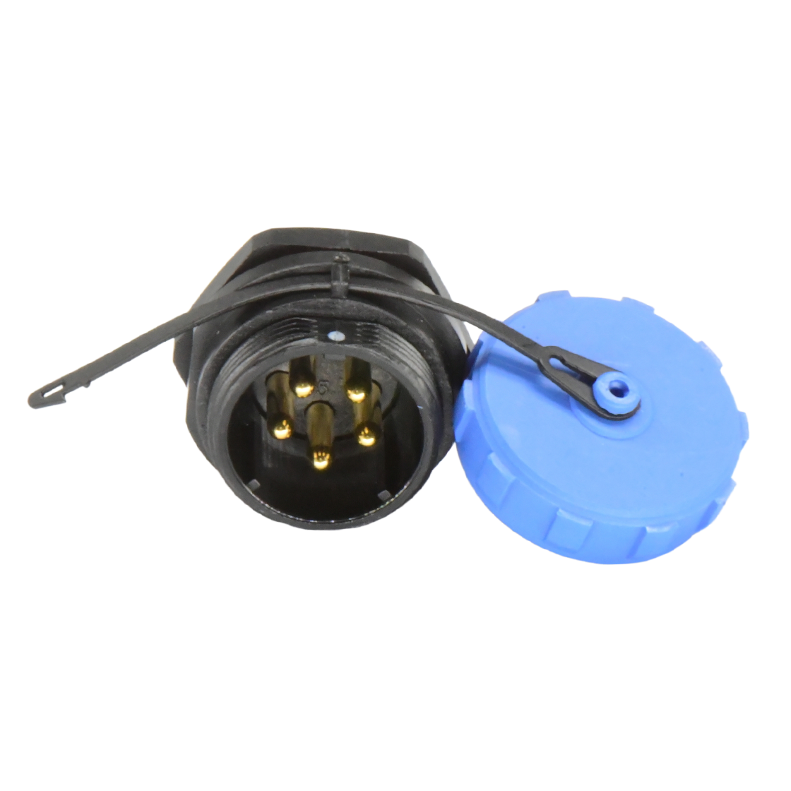 DP21系列 航空插头 5芯后螺母公插座