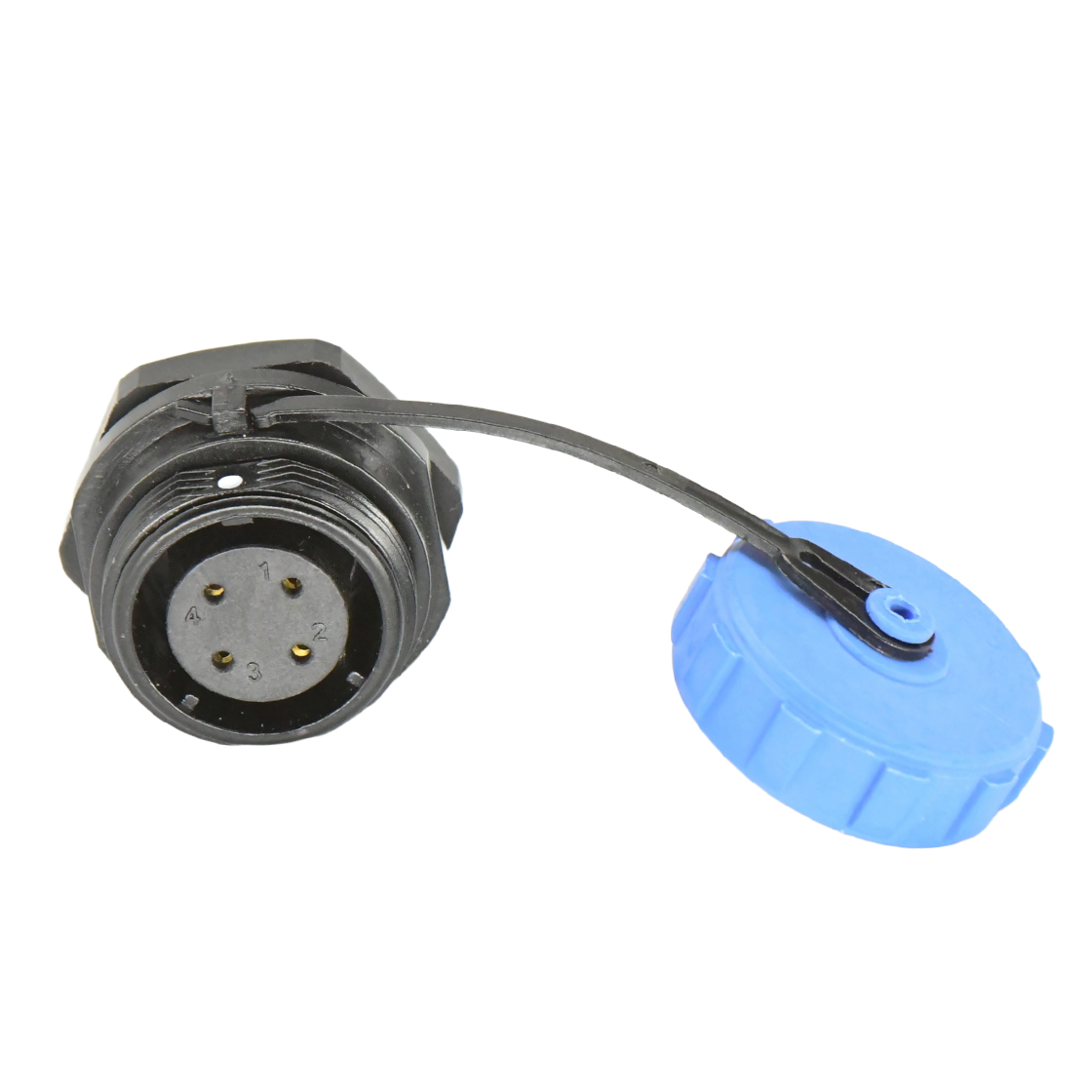 DP21系列 航空插头 4芯后螺母母插座