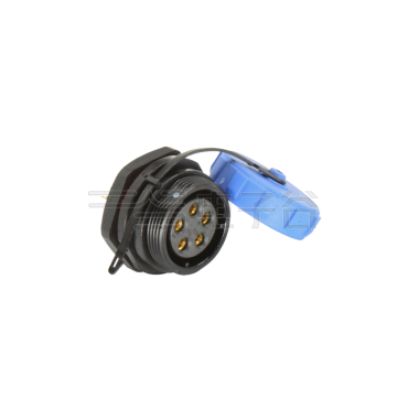 DP21系列 航空插头 5芯后螺母母插座