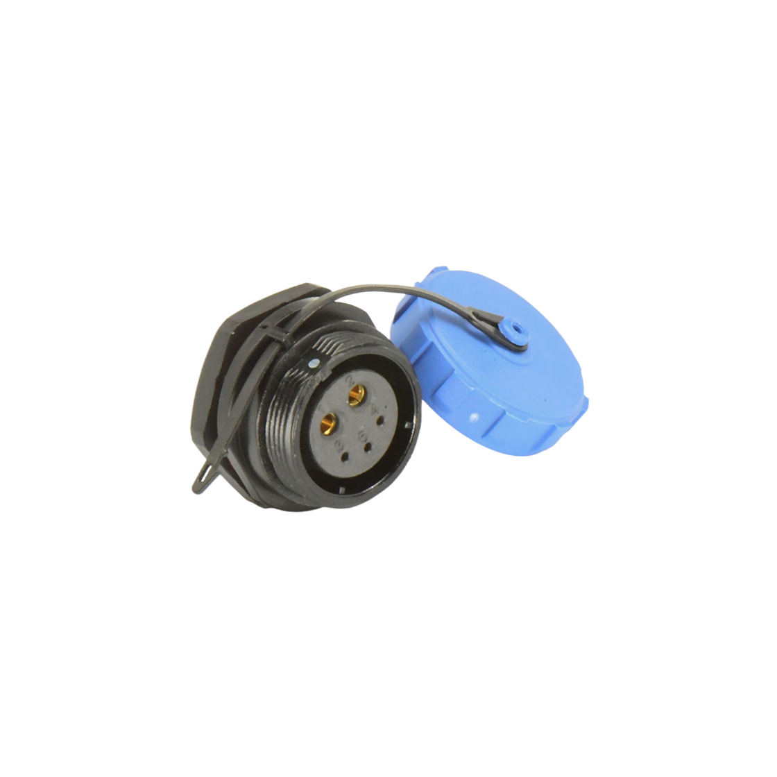 DP21系列 航空插头 5B芯后螺母母插座