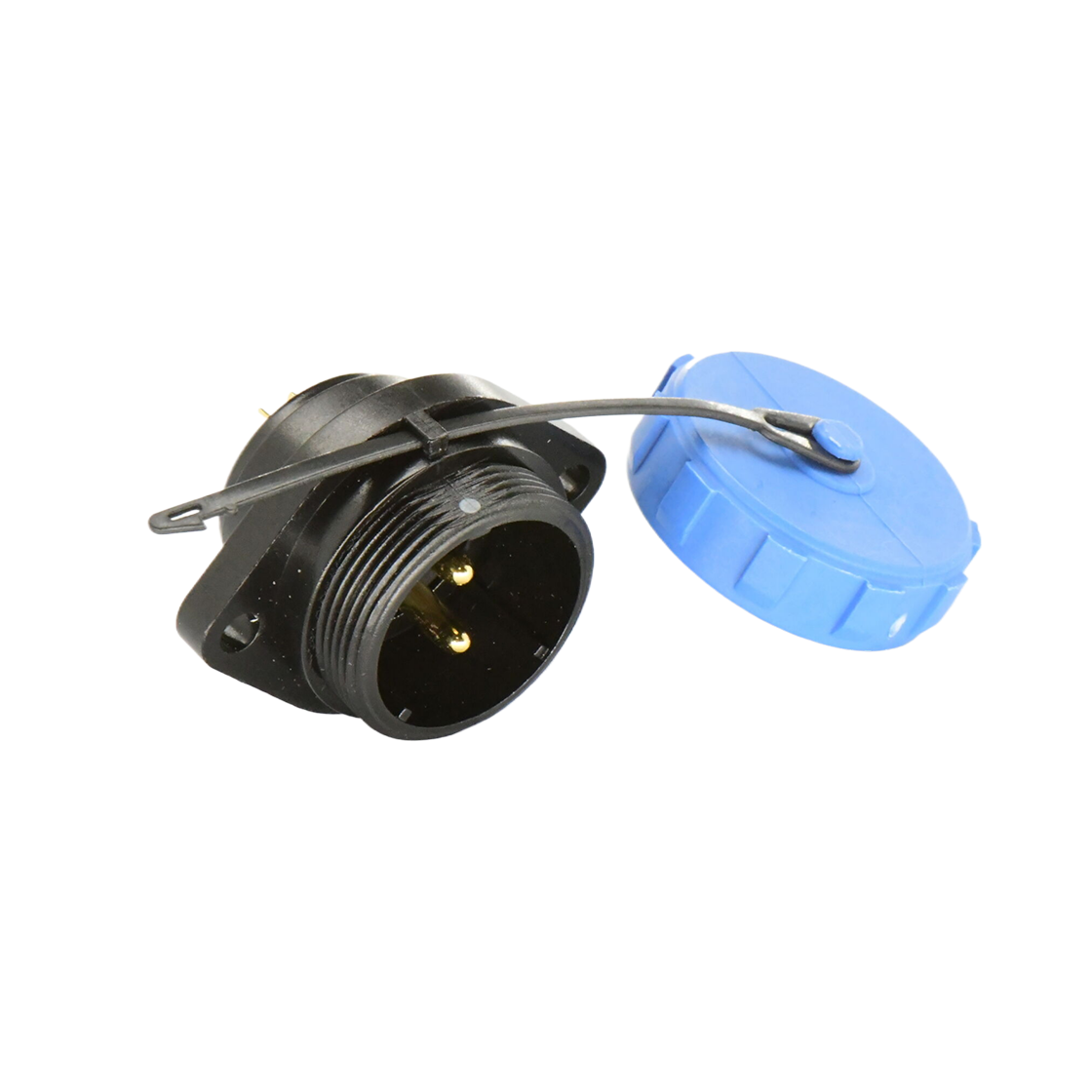 DP21系列 航空插头 两孔法兰公插座