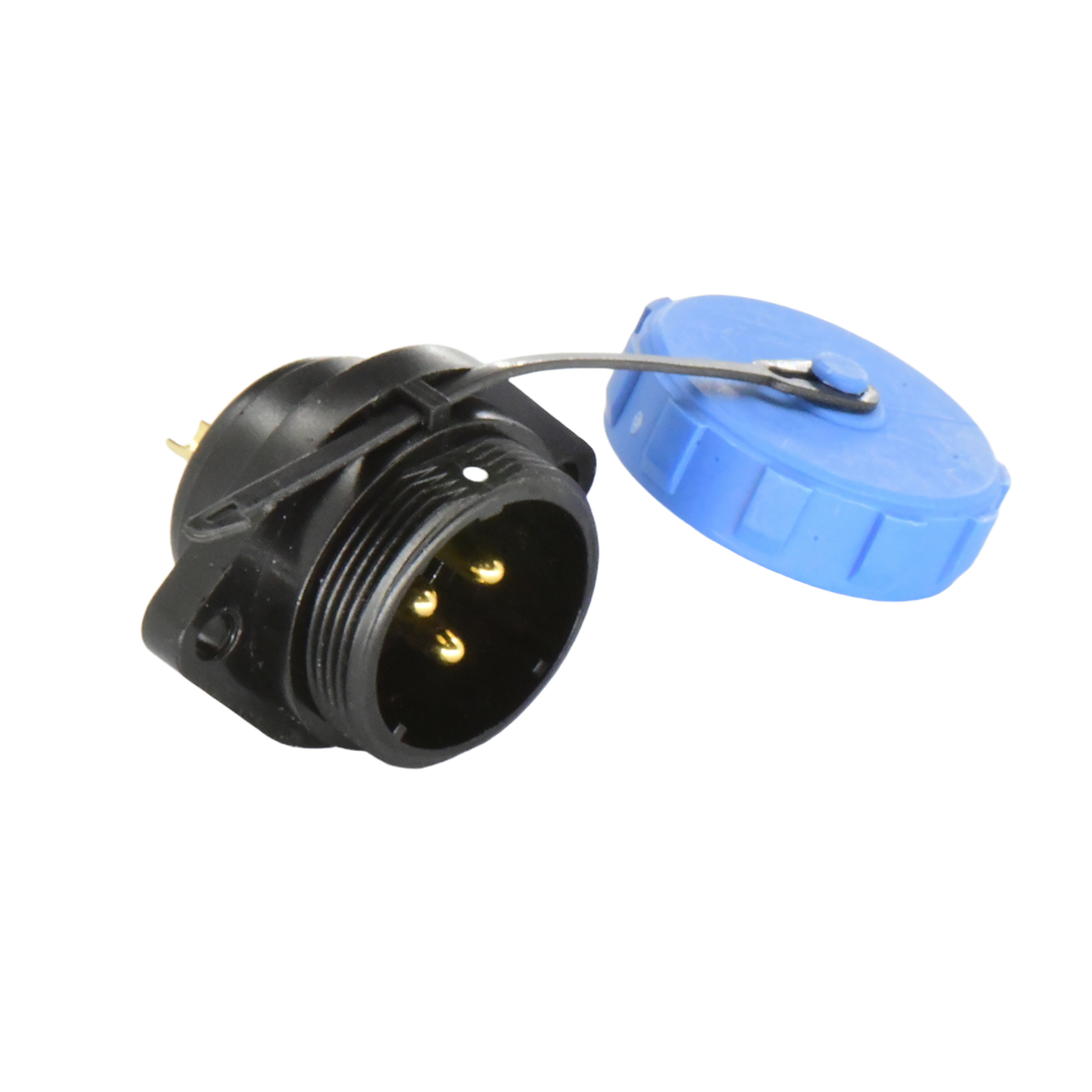 DP21系列 航空插头 3芯两孔法兰公插座