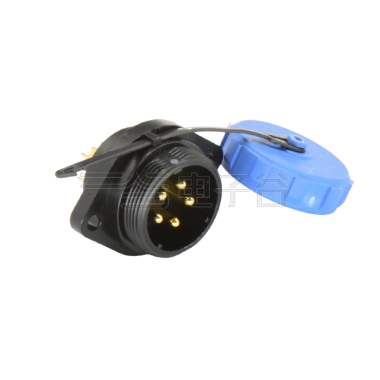 DP21系列 航空插头 5芯两孔法兰公插座