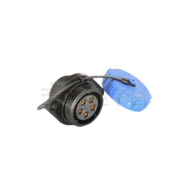 DP21系列 航空插头 5芯两孔法兰母插座