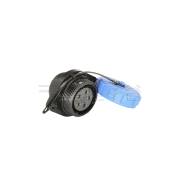 DP21系列 航空插头 5C芯两孔法兰母插座