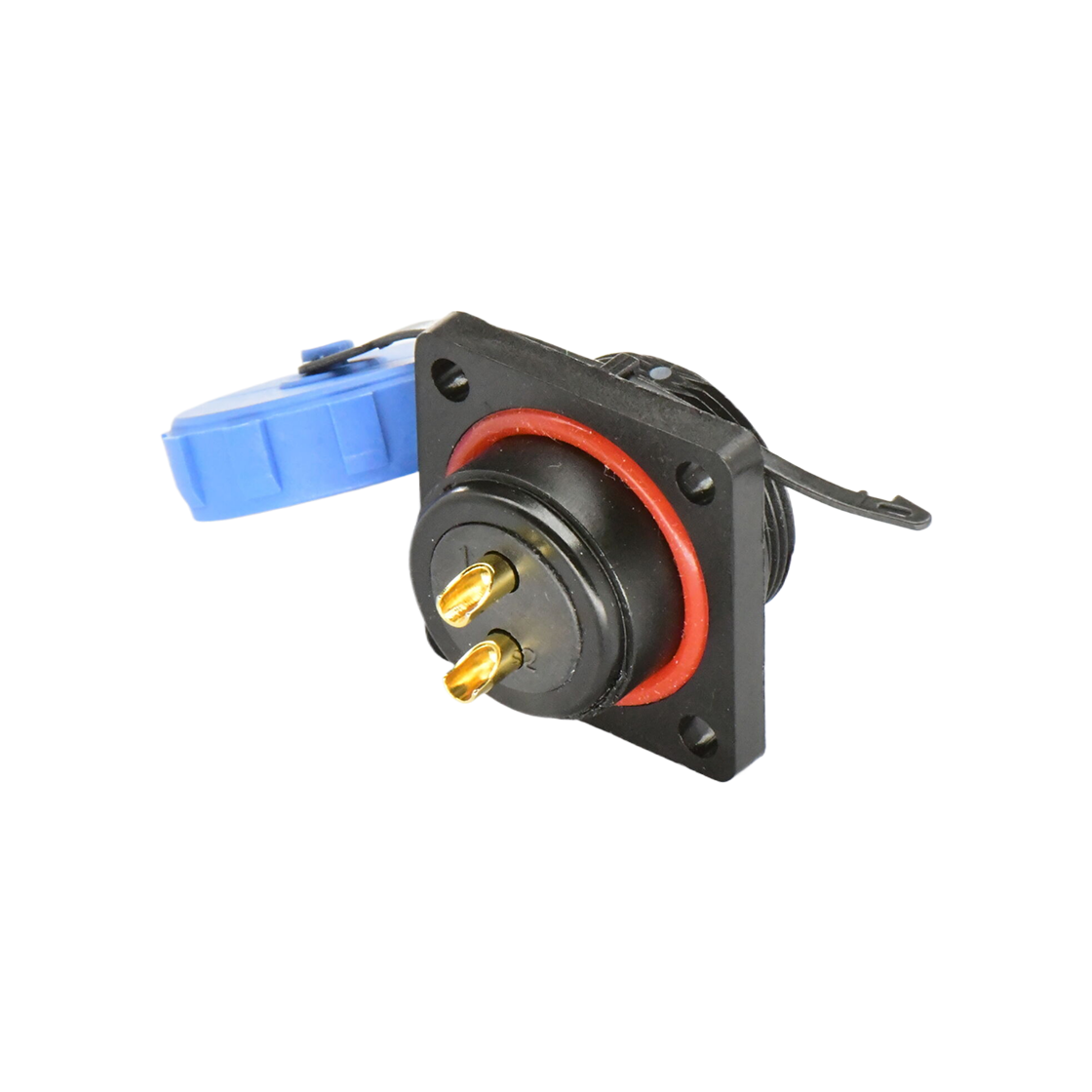 DP21系列 航空插头 2芯方形公插座