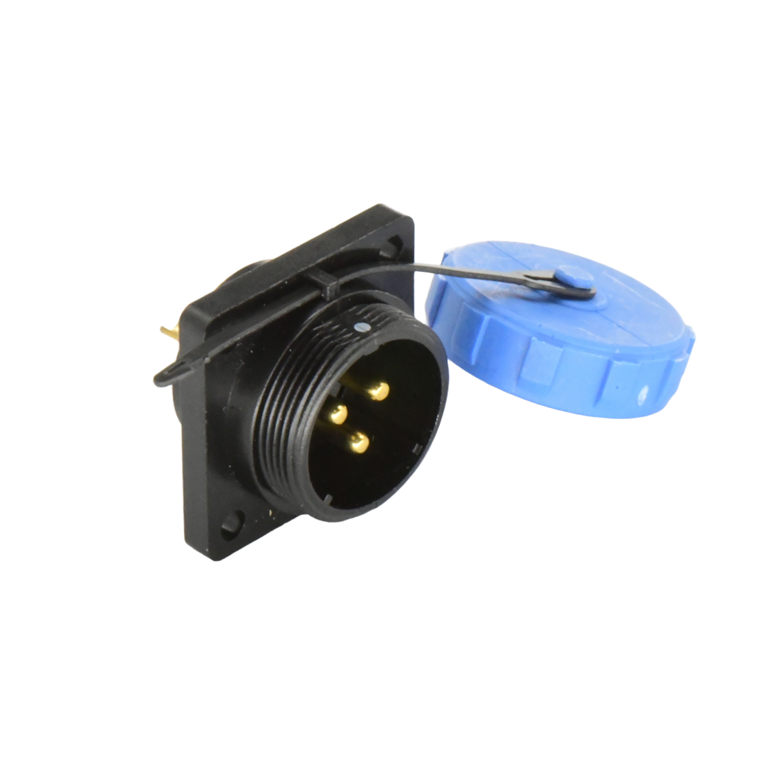 DP21系列 航空插头 3芯方形公插座