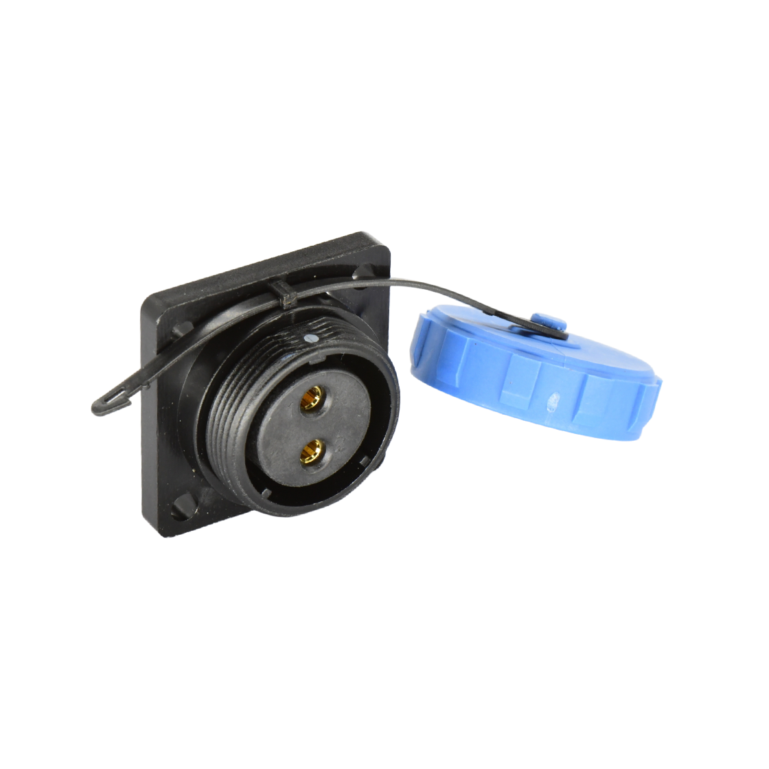 DP21系列 航空插头 2芯方形母插座