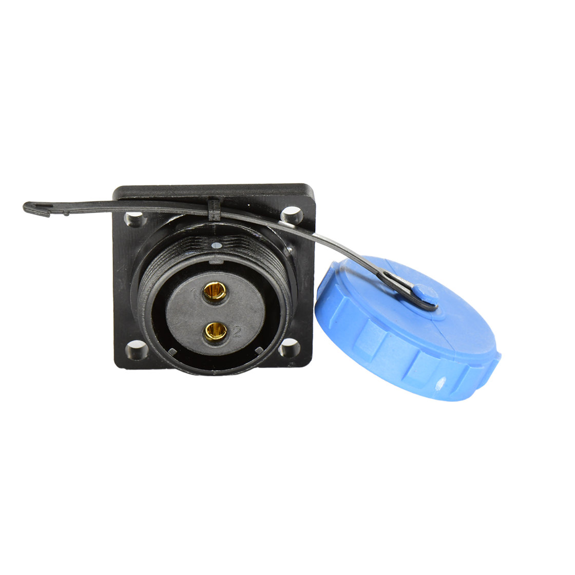 DP21系列 航空插头 2芯方形母插座