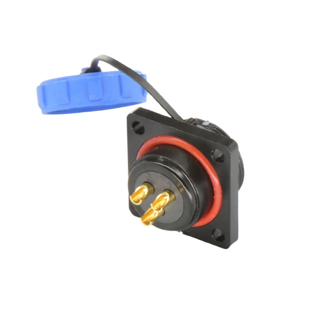 DP21系列 航空插头 3芯方形母插座