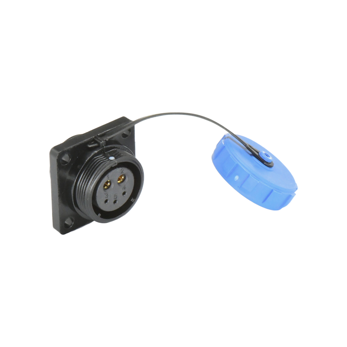 DP21系列 航空插头 5B芯方形母插座