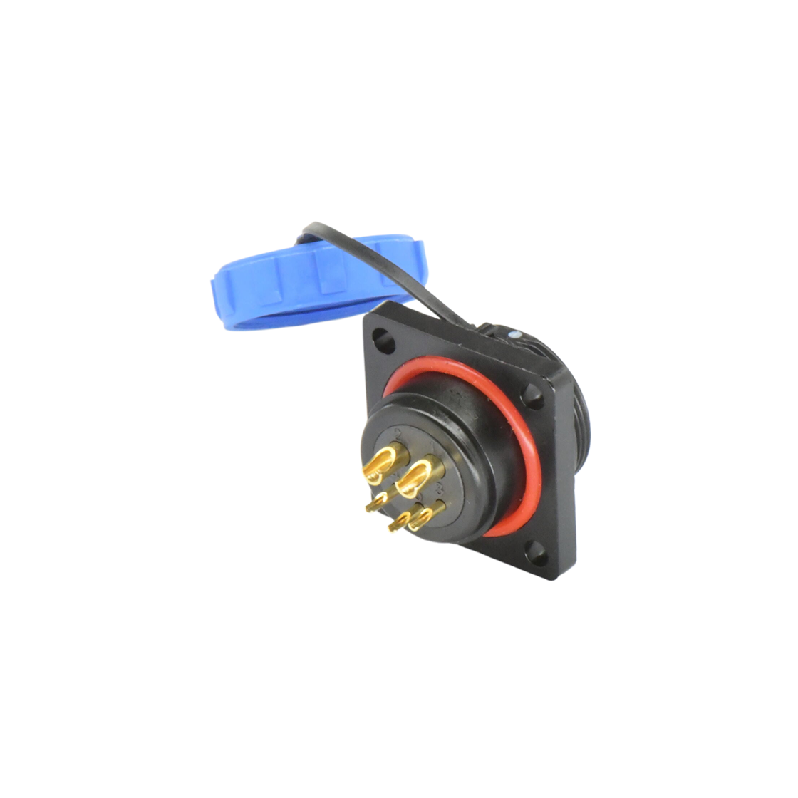 DP21系列 航空插头 5B芯方形母插座