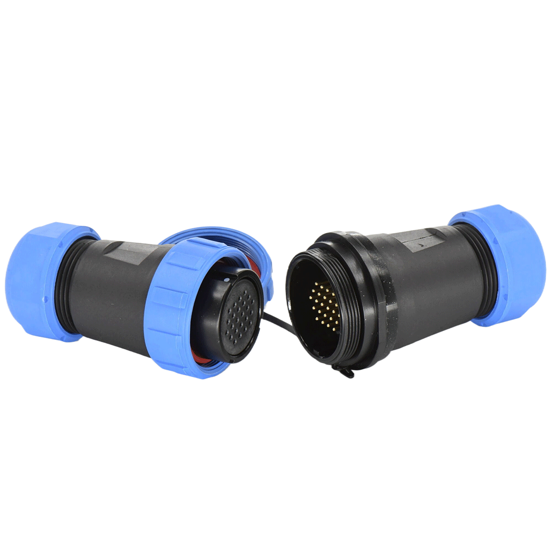 DP29系列 圆形航空插头 24芯电缆对接公插座 电缆直径13-16mm