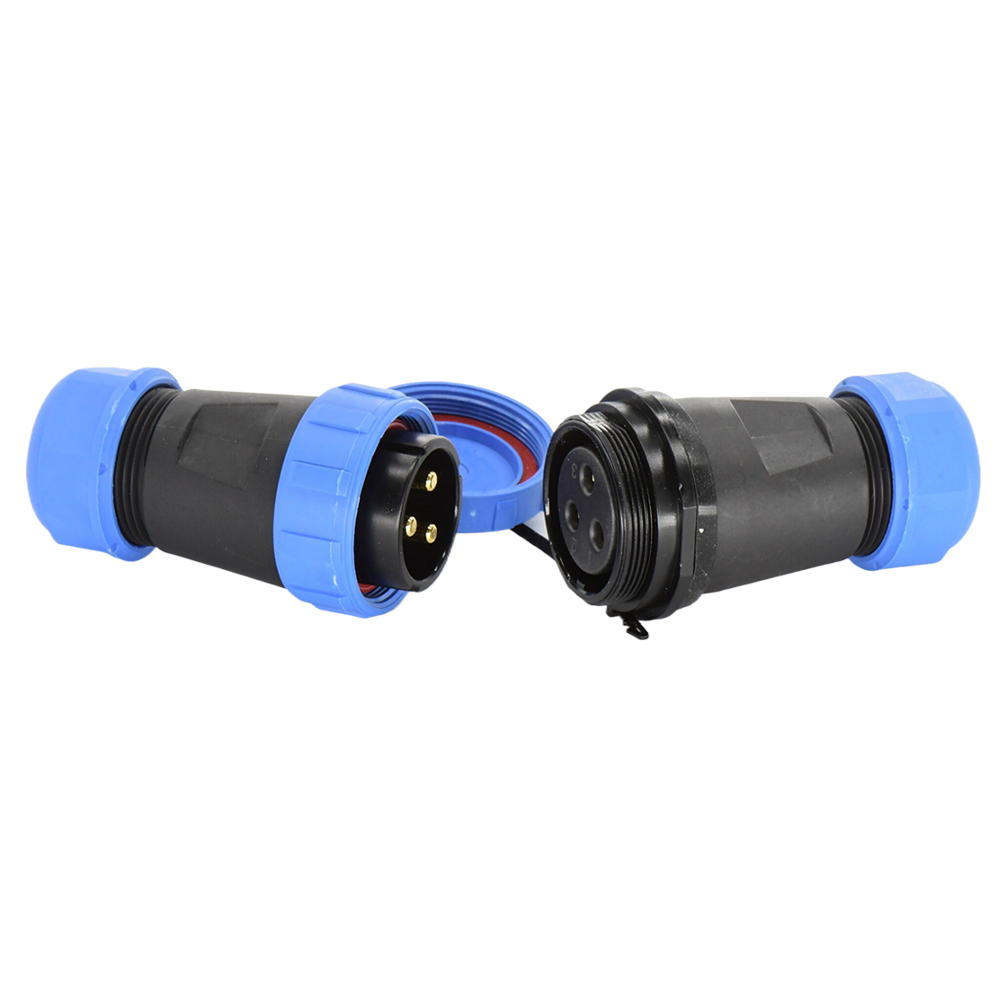 DP29系列 圆形航空插头 3芯电缆对接母插座 电缆直径13-16mm