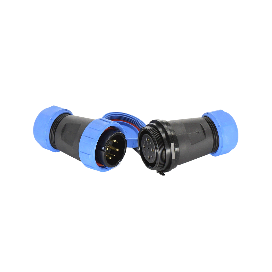 DP29系列 圆形航空插头 9芯电缆对接母插座 电缆直径13-16mm