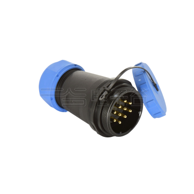 DP29系列 圆形航空插头 10芯电缆对接公插座 电缆直径13-16mm