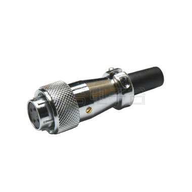 DS16系列 航空插头 4芯母头 直式电缆护套插头 电缆连接用