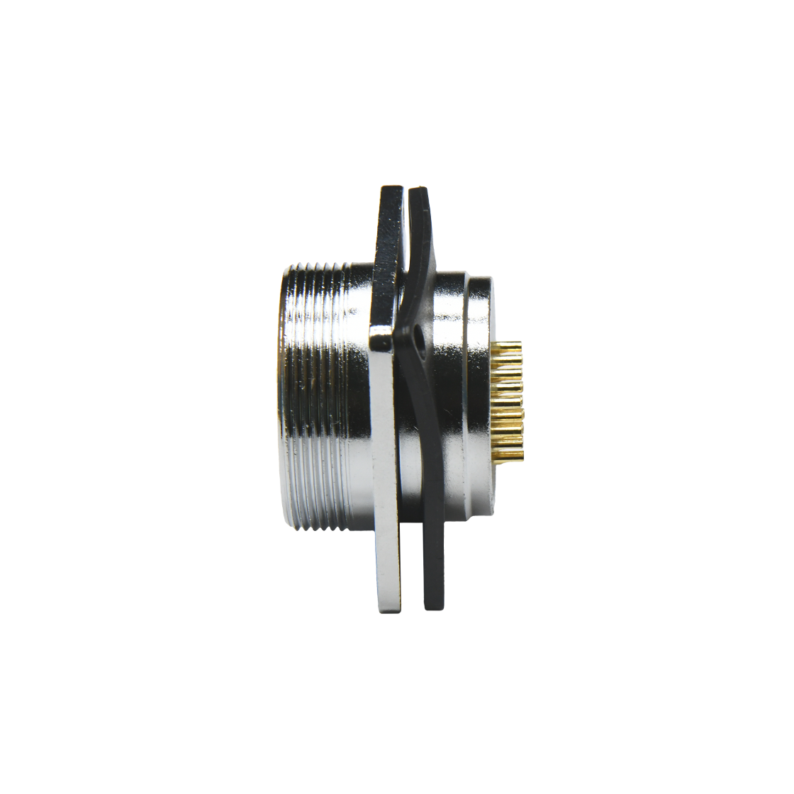 DS28系列 航空插头 20芯母头 面板安装插座 带方形法兰