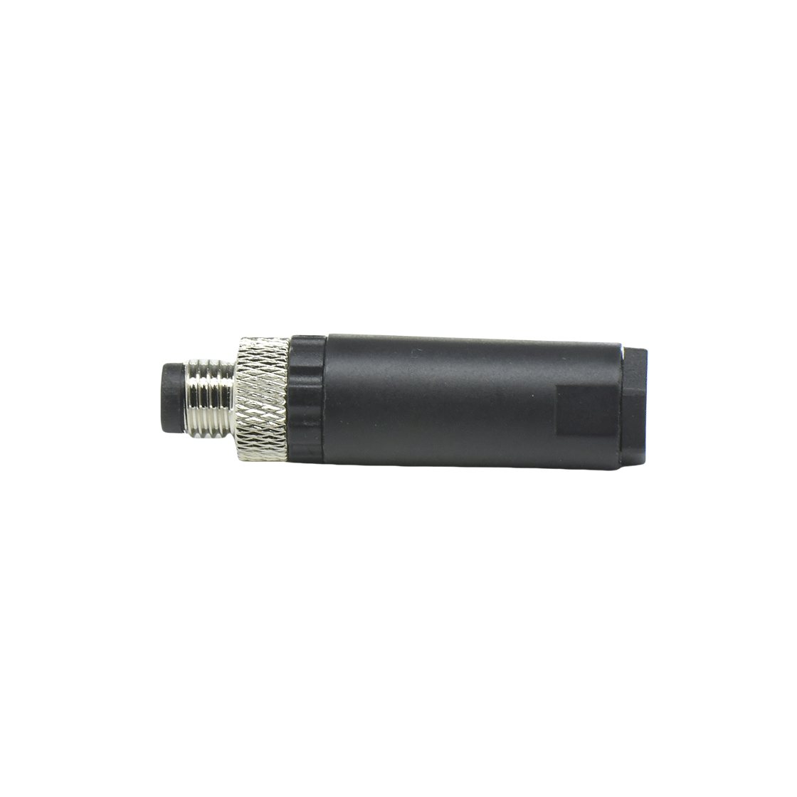 M8防水连接器 A编码 3芯 公头 组装式 直头螺钉压接