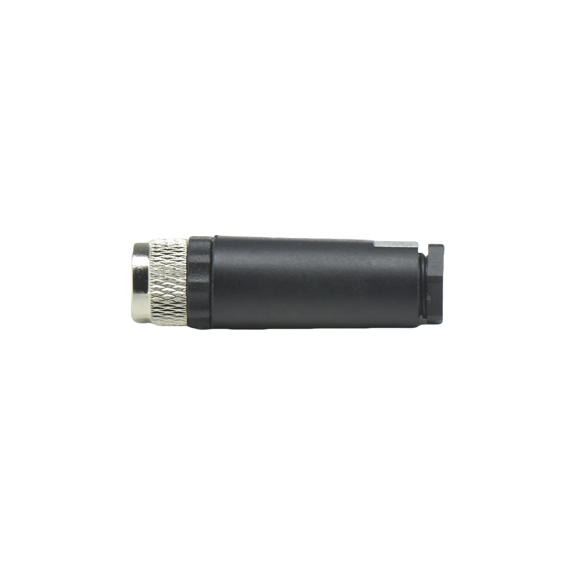 M8防水连接器 A编码 3芯 母头 组装式 直头螺钉压接