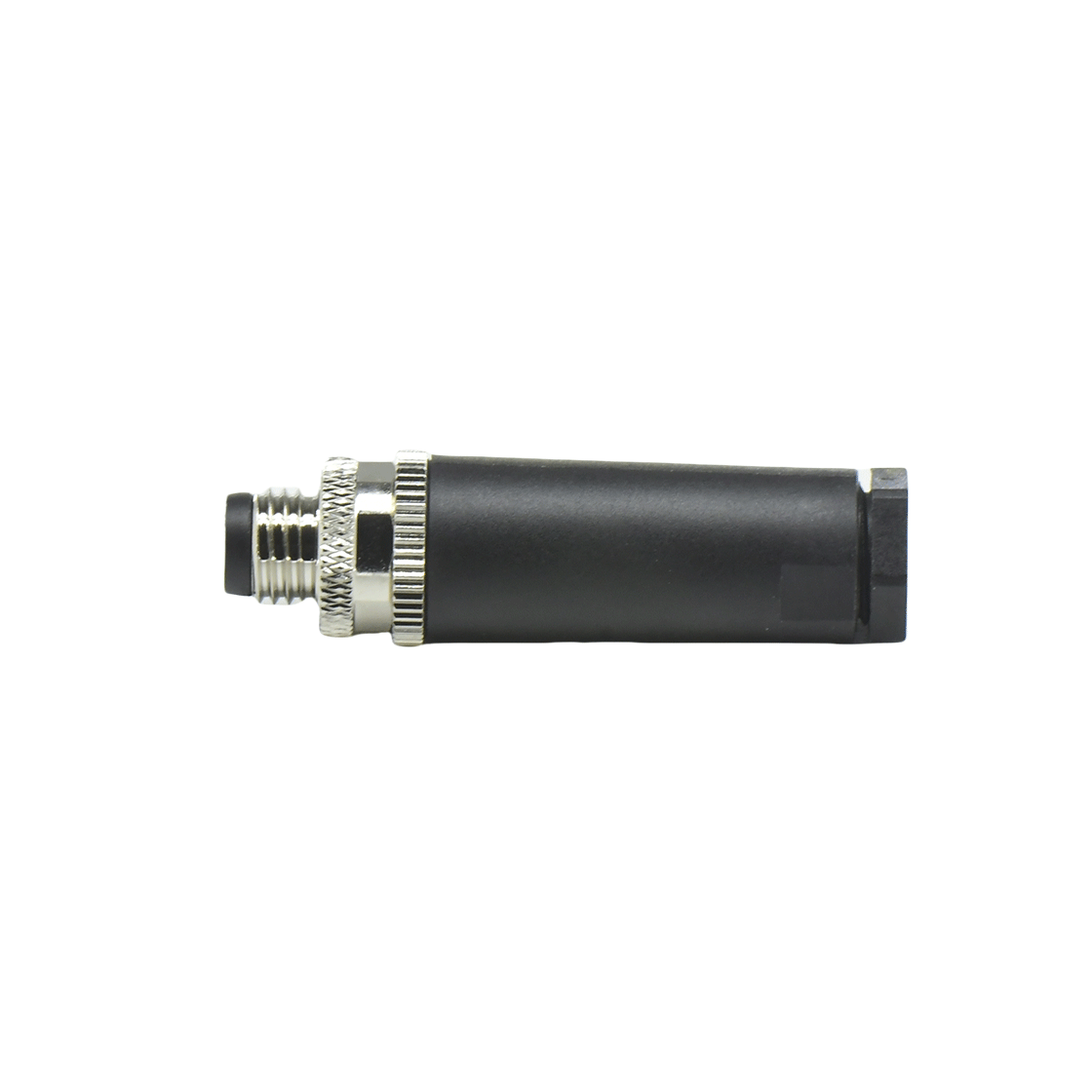 M8防水连接器 B编码 5芯 公头 组装式 直头螺钉压接