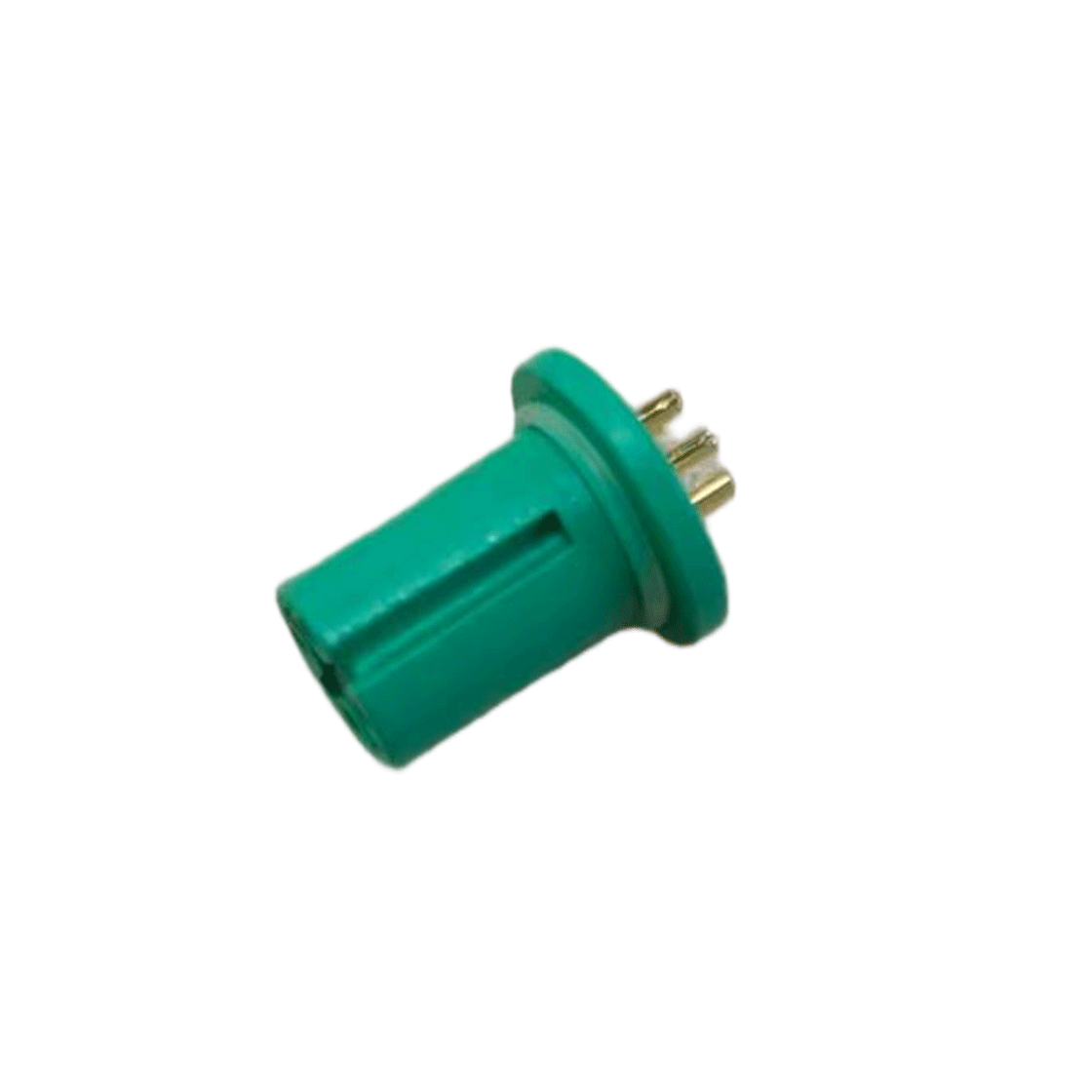 M12防水 5芯A编码 母头绿色主体 PCB式 F款16.3L(无外壳)+防水圈 定制款