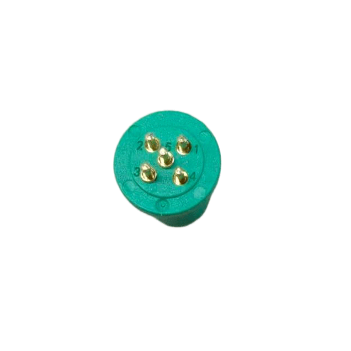 M12防水 5芯A编码 母头绿色主体 PCB式 F款16.3L(无外壳)+防水圈 定制款