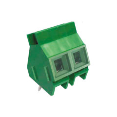 压线圈式PCB板端子台 螺钉式接线端子 间距9.52mm 绿色