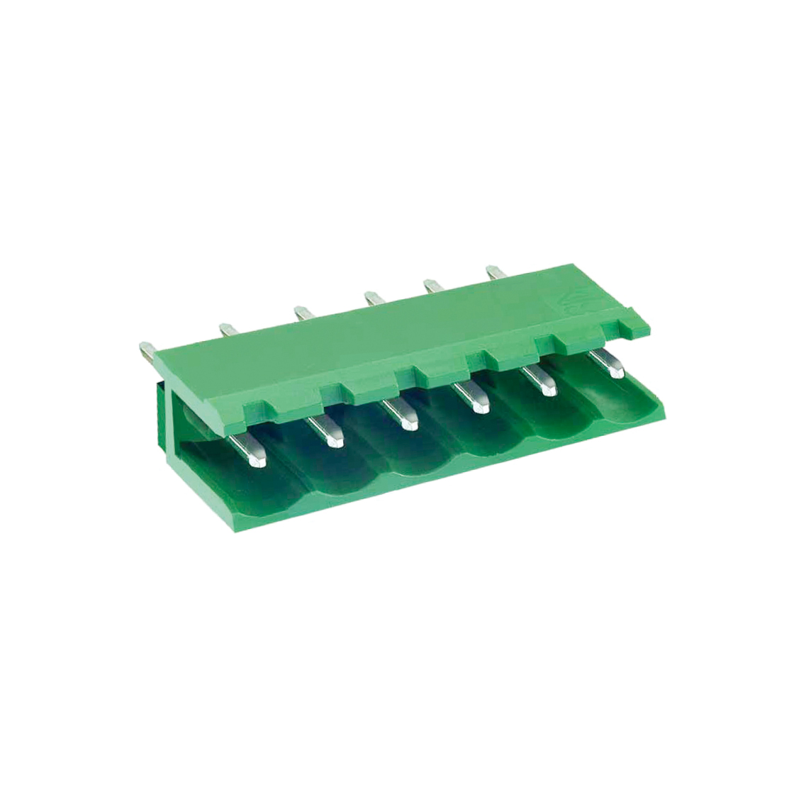 PCB插拔式接线端子 间距5.08mm 插座 针脚180°