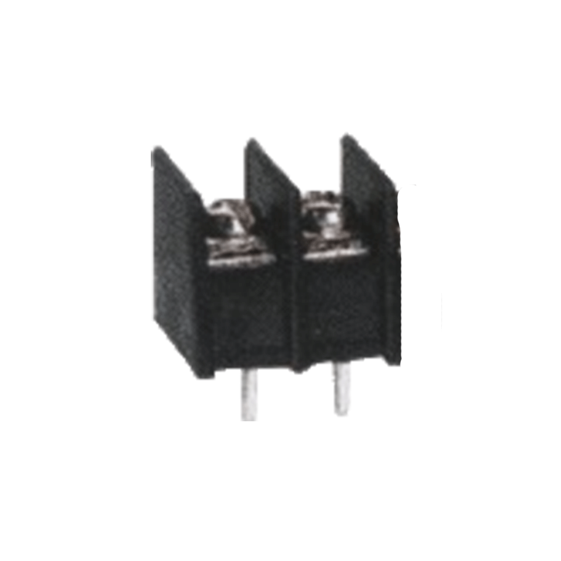 栅栏式端子台 接线22-14AWG 间距7.62mm 边脚 2PIN