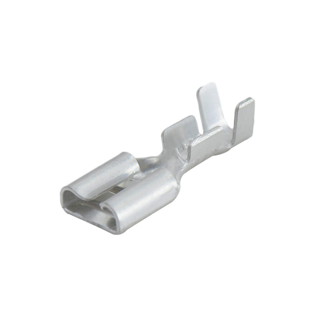无绝缘250系列插片连续端子 ST25008 铜镀锡连续端子 接线0.6-1.5mm²(16-20AWG) 料厚0.4mm 公片厚度0.8mm