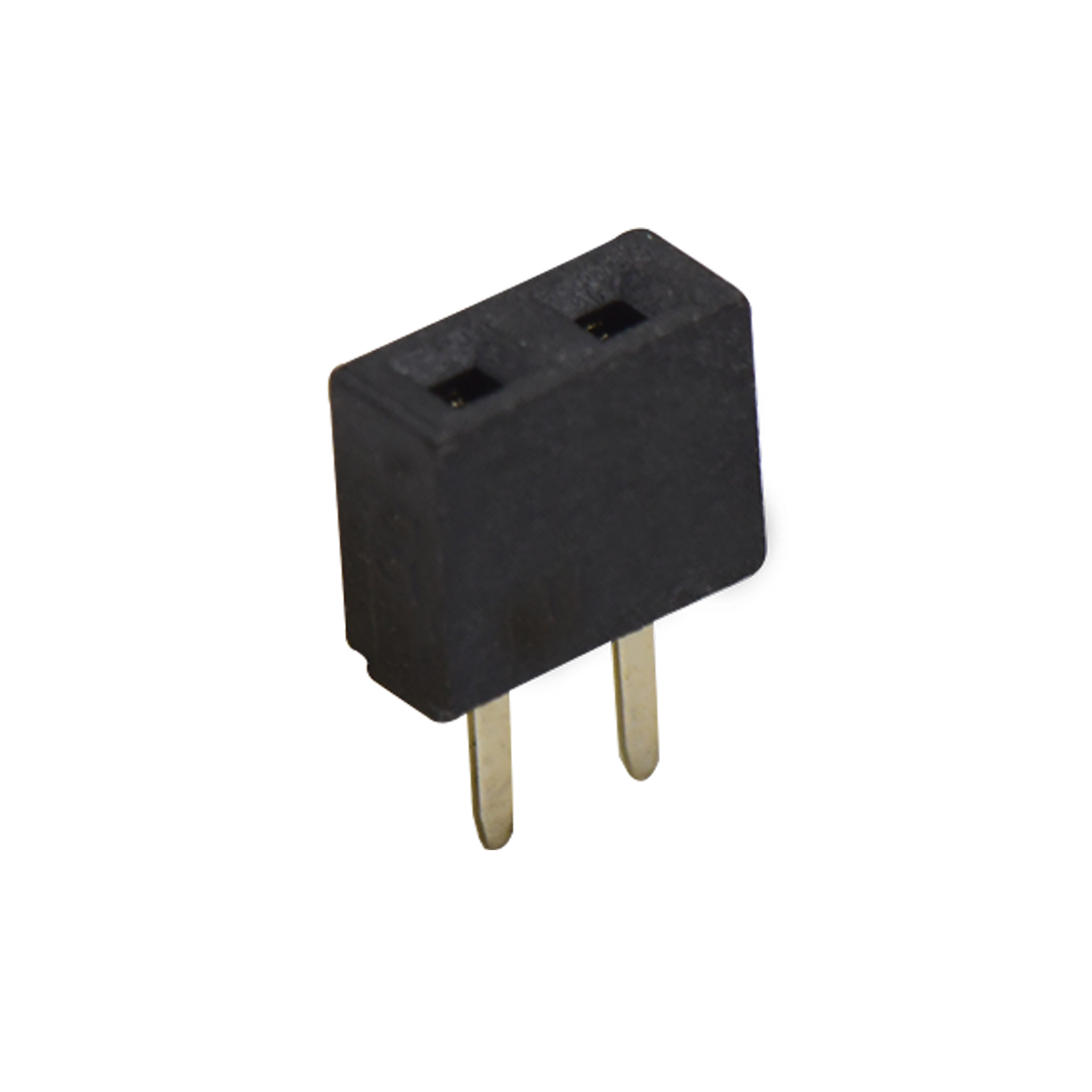 Pitch 2.54mm 180° 单排 DIP U型排母 H5.0W2.5PC:3.2