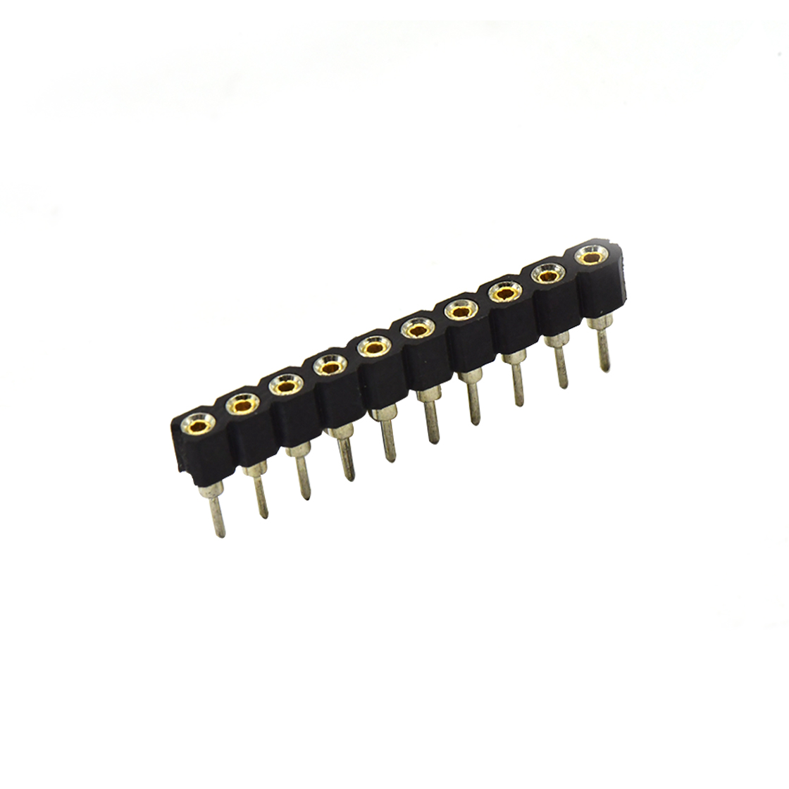 Pitch 2.54mm 180°单排 DIP型 圆孔排母