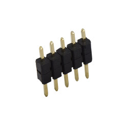 Pitch 2.54mm 180° 单排 DIP 双塑 排针 L=11.6MM
