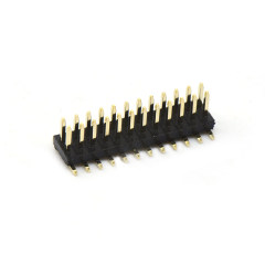 Pitch 1.27mm 180° 双排 SMT H1.0W3.4 排针 PC5.5 PA3.0