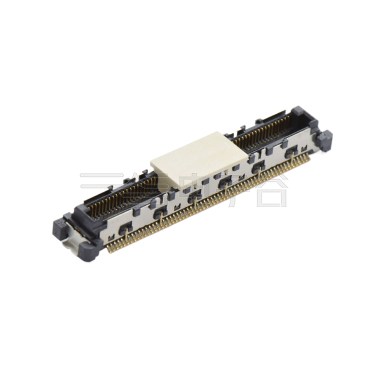COMe连接器公座H4.45系列(8G) 0.5mm 120Pin BTB屏蔽式双排SMT连接器 黑色 镀金8u"