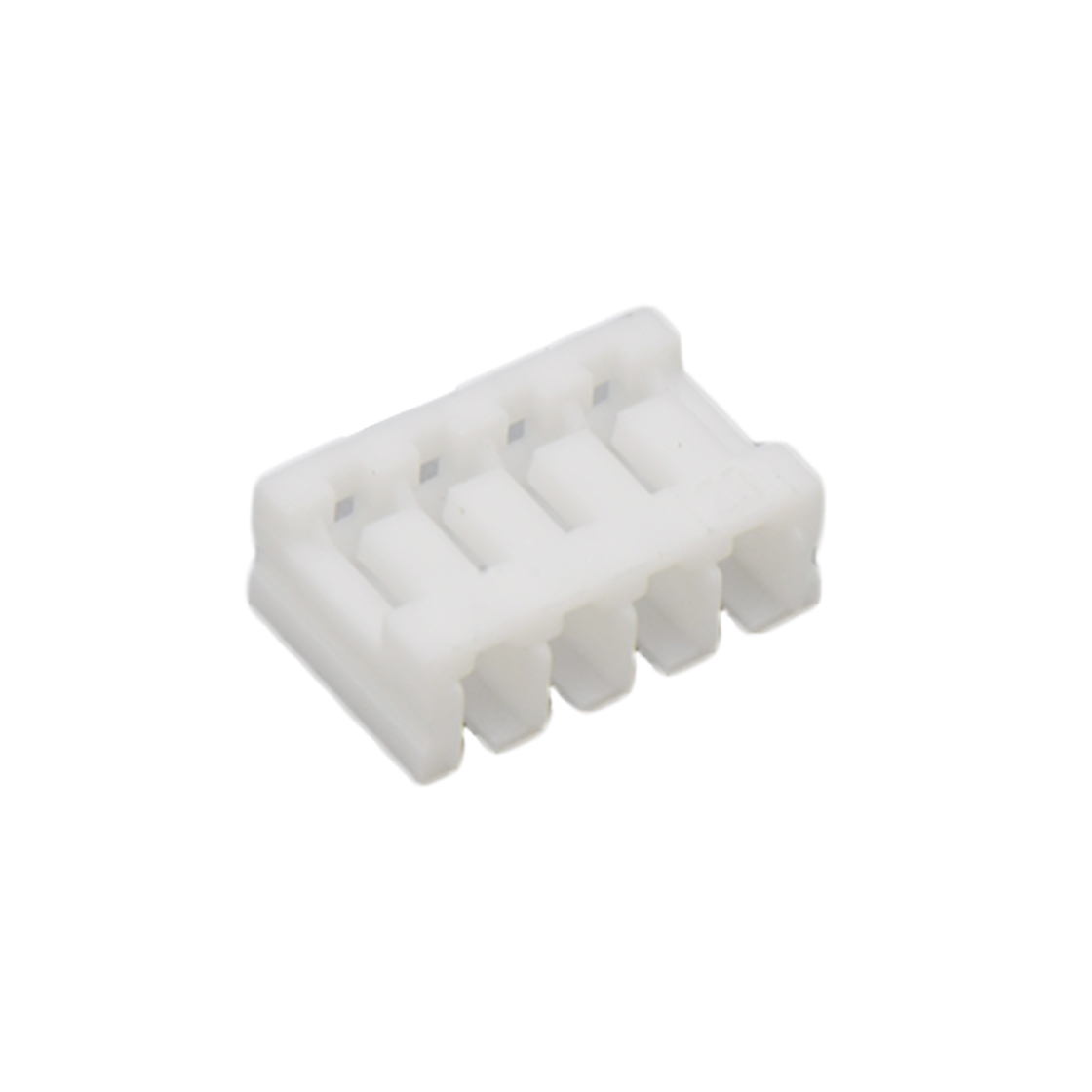 Pitch1.5mm 立插式Housing 4Pin 白色