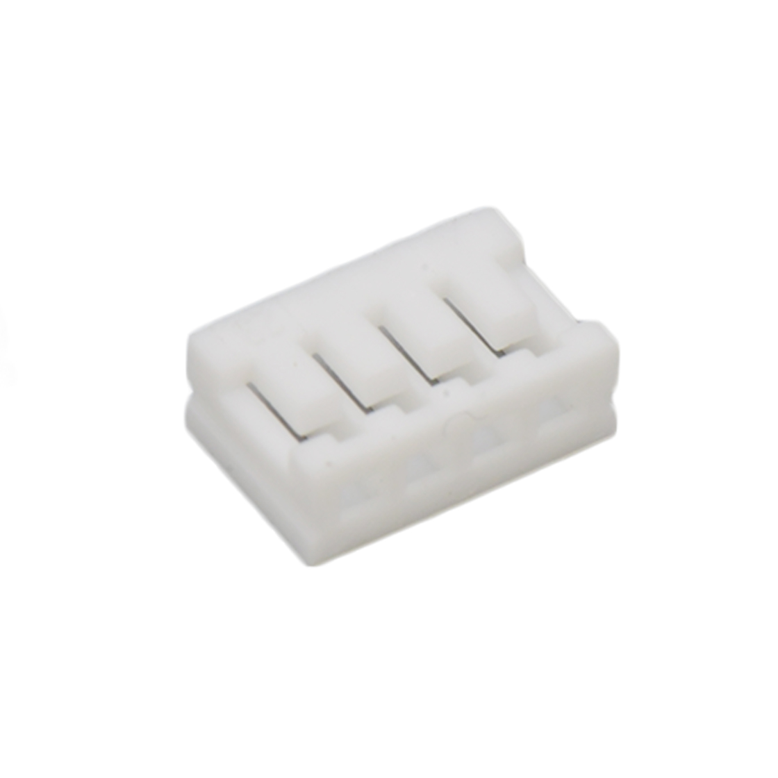 Pitch1.5mm 立插式Housing 4Pin 白色