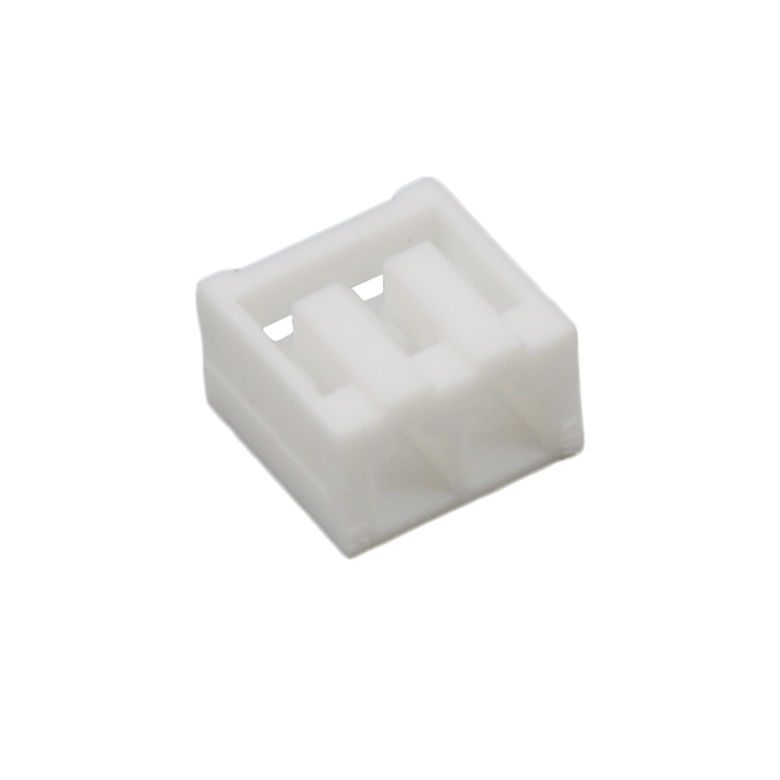 Pitch 2.50mm 180°HOUSING 02P 白色 PA66, UL94V-0