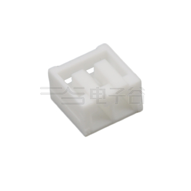 Pitch 2.50mm 180°HOUSING 02P 白色 PA66, UL94V-0