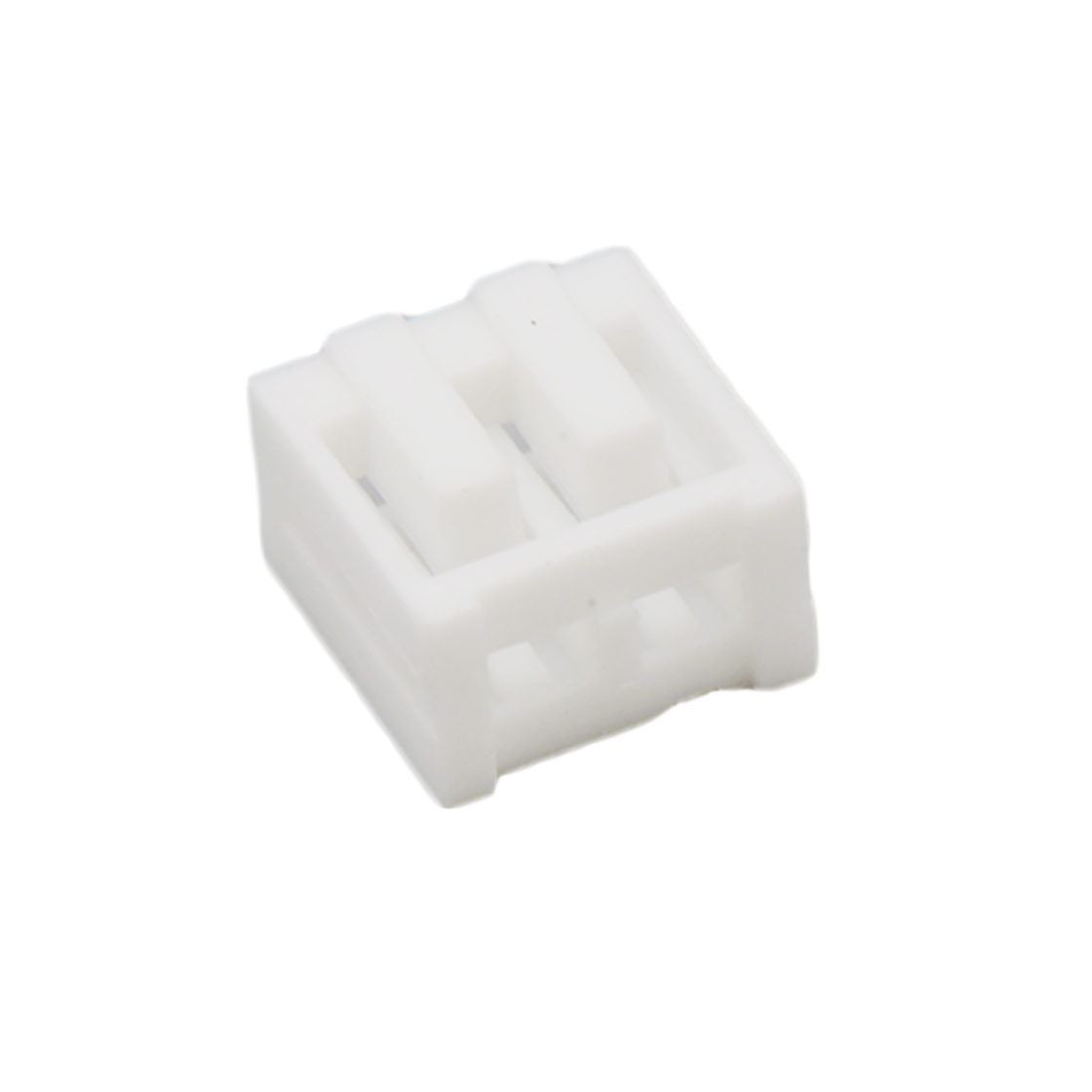 Pitch 2.50mm 180°HOUSING 02P 白色 PA66, UL94V-0